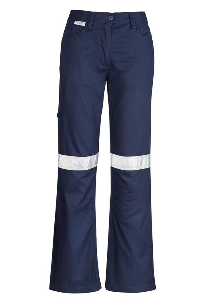 Syzmik-Syzmik Womens Taped Utility Pant-Navy / 8-Uniform Wholesalers - 3